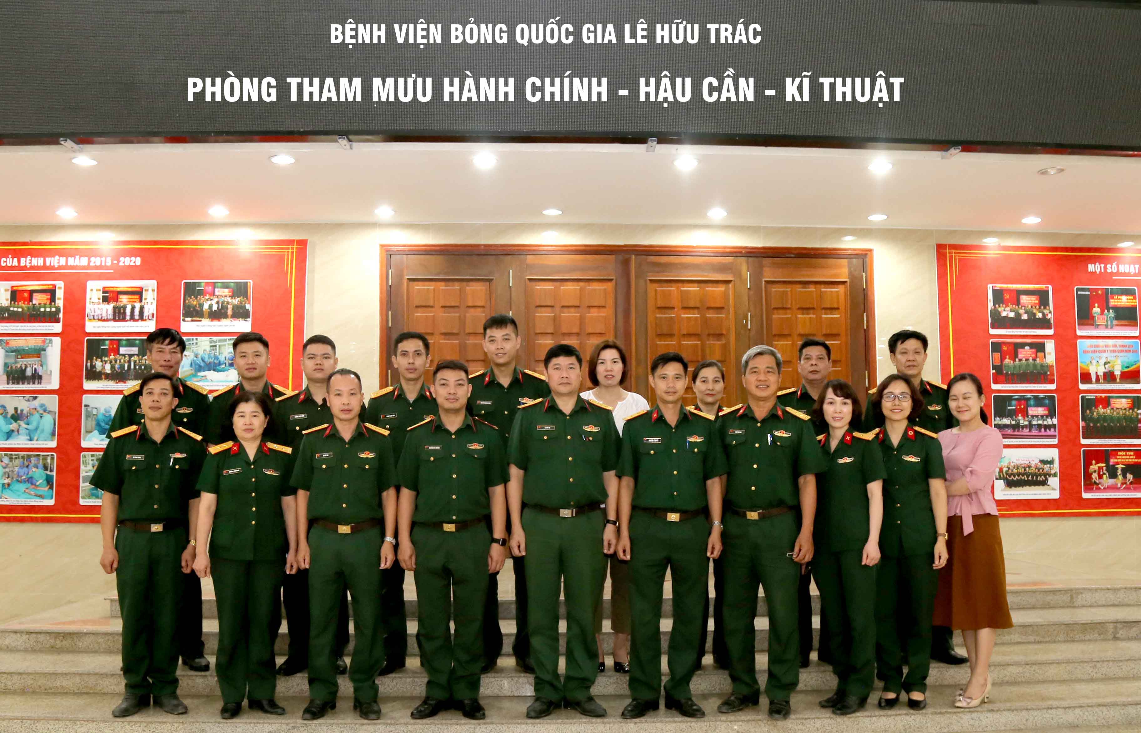 Phòng Tham mưu Hành chính - Hậu cần - Kỹ thuật