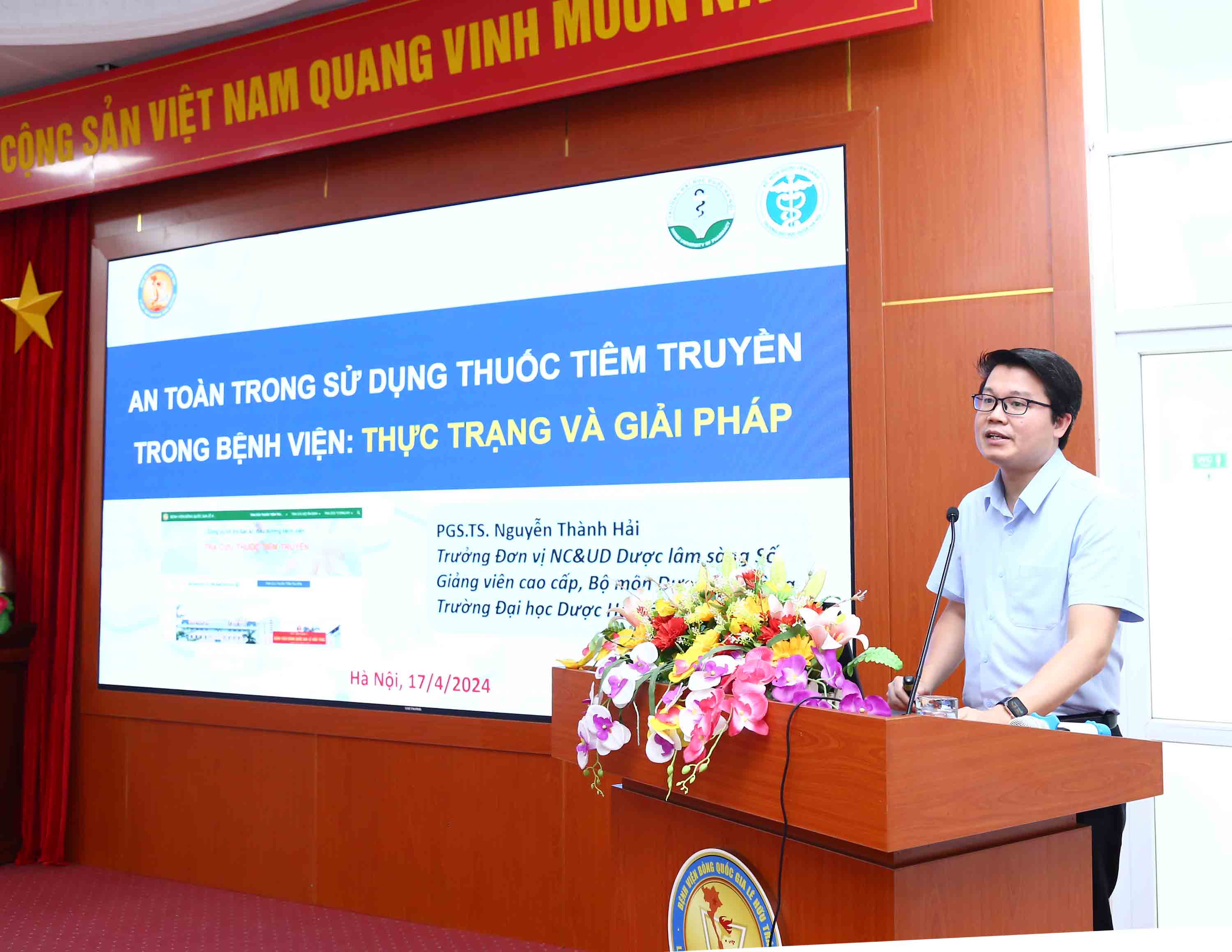 Bệnh viện Bỏng Quốc gia Lê Hữu Trác tổ chức hội thảo khoa học về quản lý và sử dụng kháng sinh trong điều trị lâm sàng