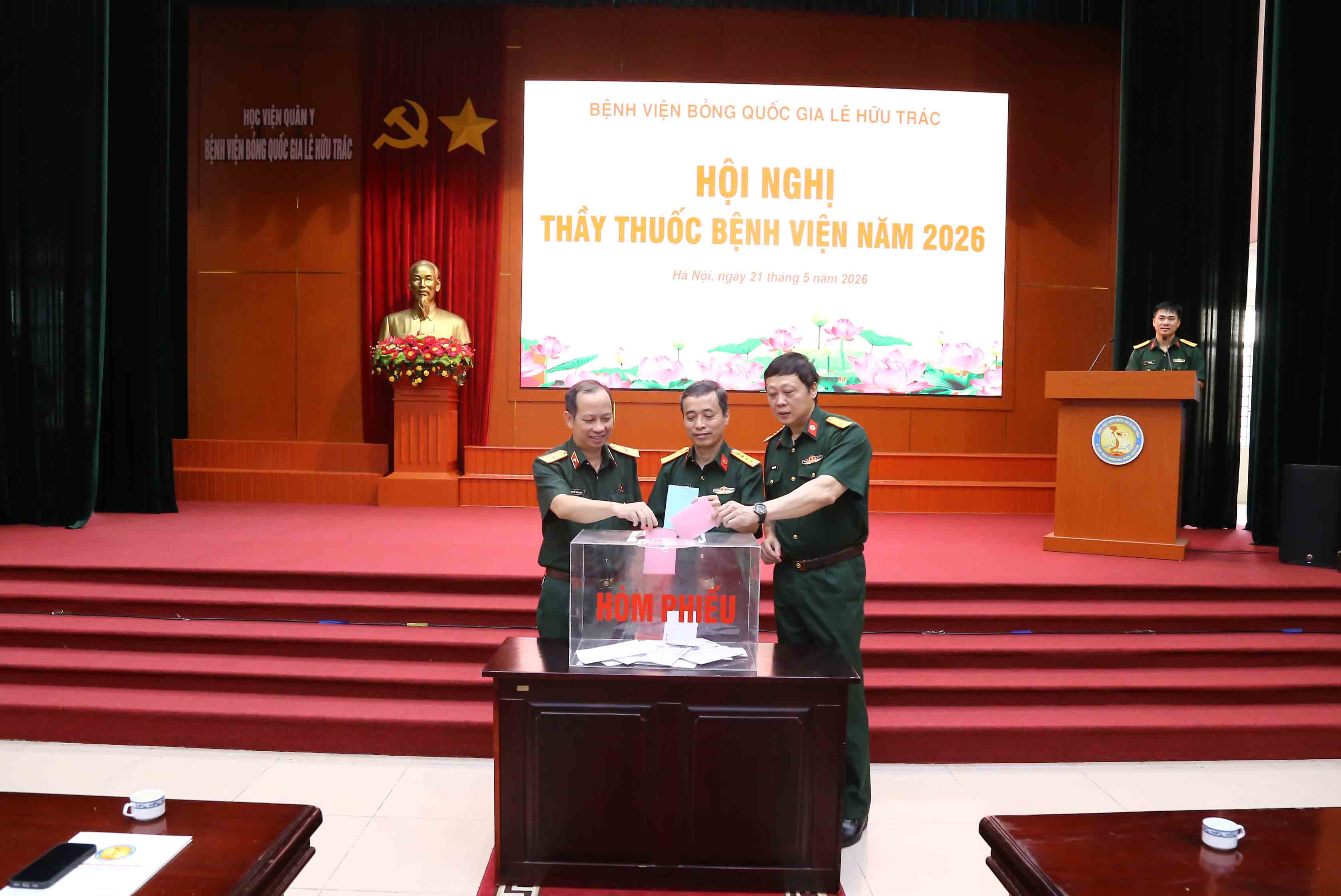 Bệnh viện Bỏng Quốc gia Lê Hữu Trác tổ chức Hội nghị Thầy thuốc năm 2026