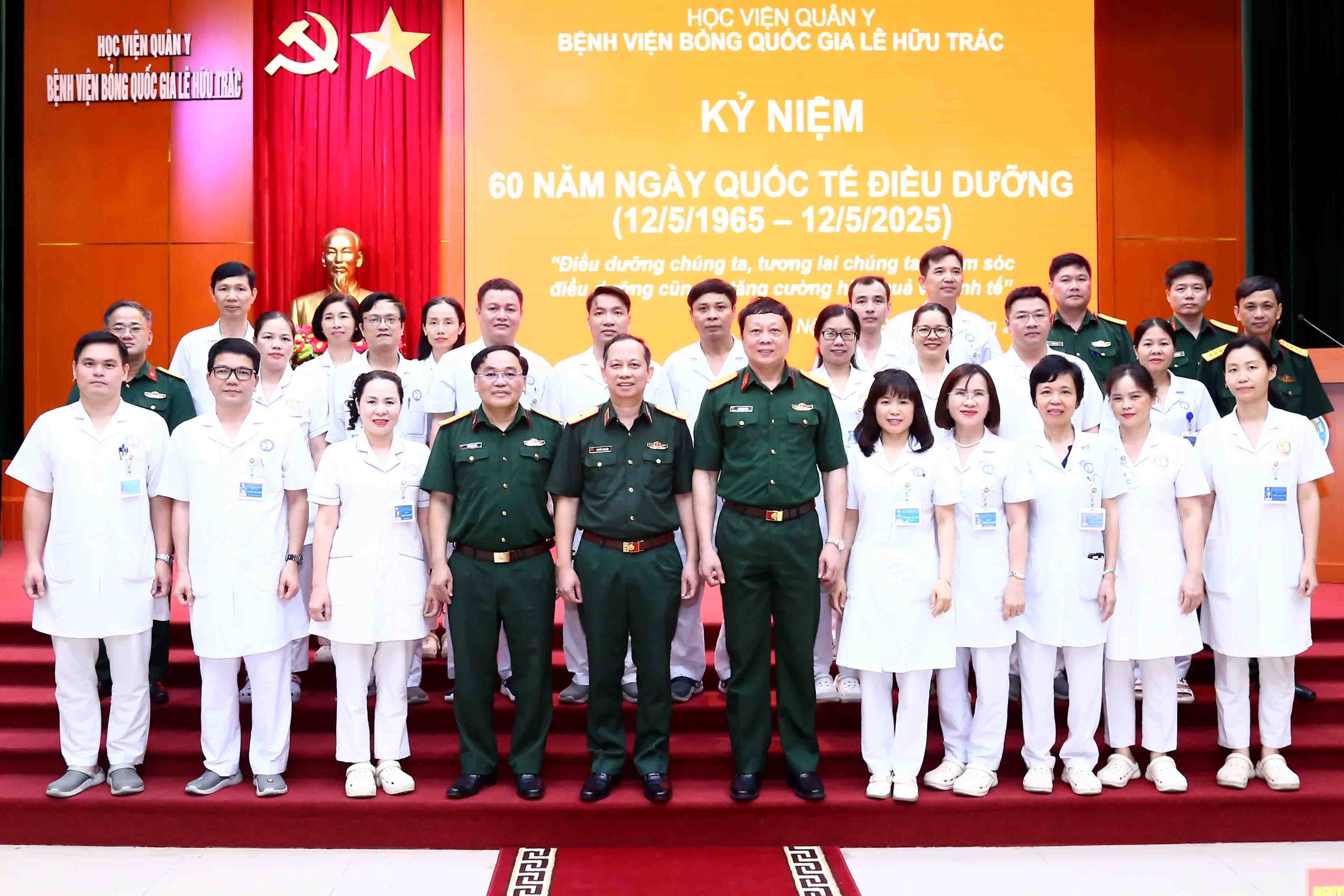 Bệnh viện Bỏng Quốc gia Lê Hữu Trác tổ chức kỷ niệm 60 năm Ngày Quốc tế Điều dưỡng (12/5/1965 - 12/5/2025)