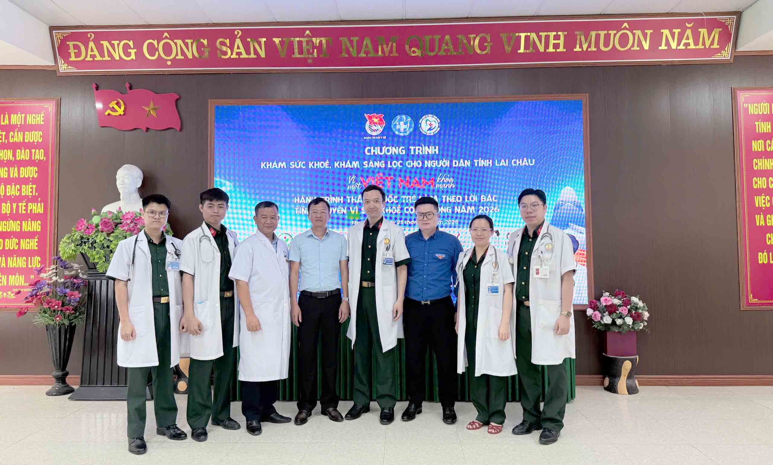 Bệnh viện Bỏng quốc gia Lê Hữu Trác tham gia khám bệnh thiện nguyện cho hơn 600 người dân tại Lai Châu