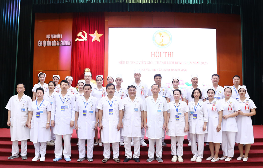 Hội thi “Điều dưỡng viên giỏi - Thanh lịch” năm 2025 tại Bệnh viện Bỏng Quốc gia Lê Hữu Trác