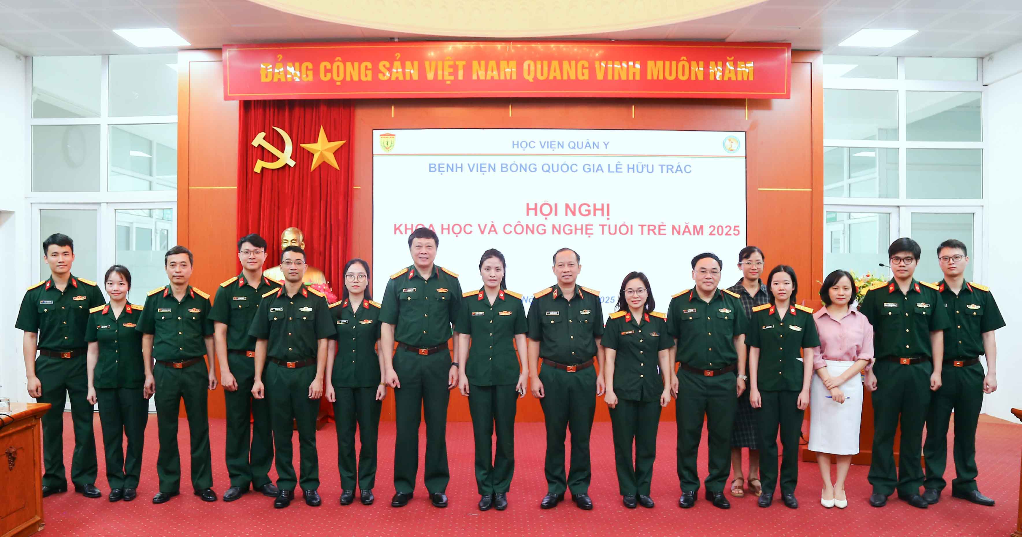 Hội nghị Khoa học Công nghệ Tuổi trẻ năm 2025 sân chơi trí tuệ và sáng tạo của người thầy thuốc trẻ Bệnh viện Bỏng Quốc gia Lê Hữu Trác 