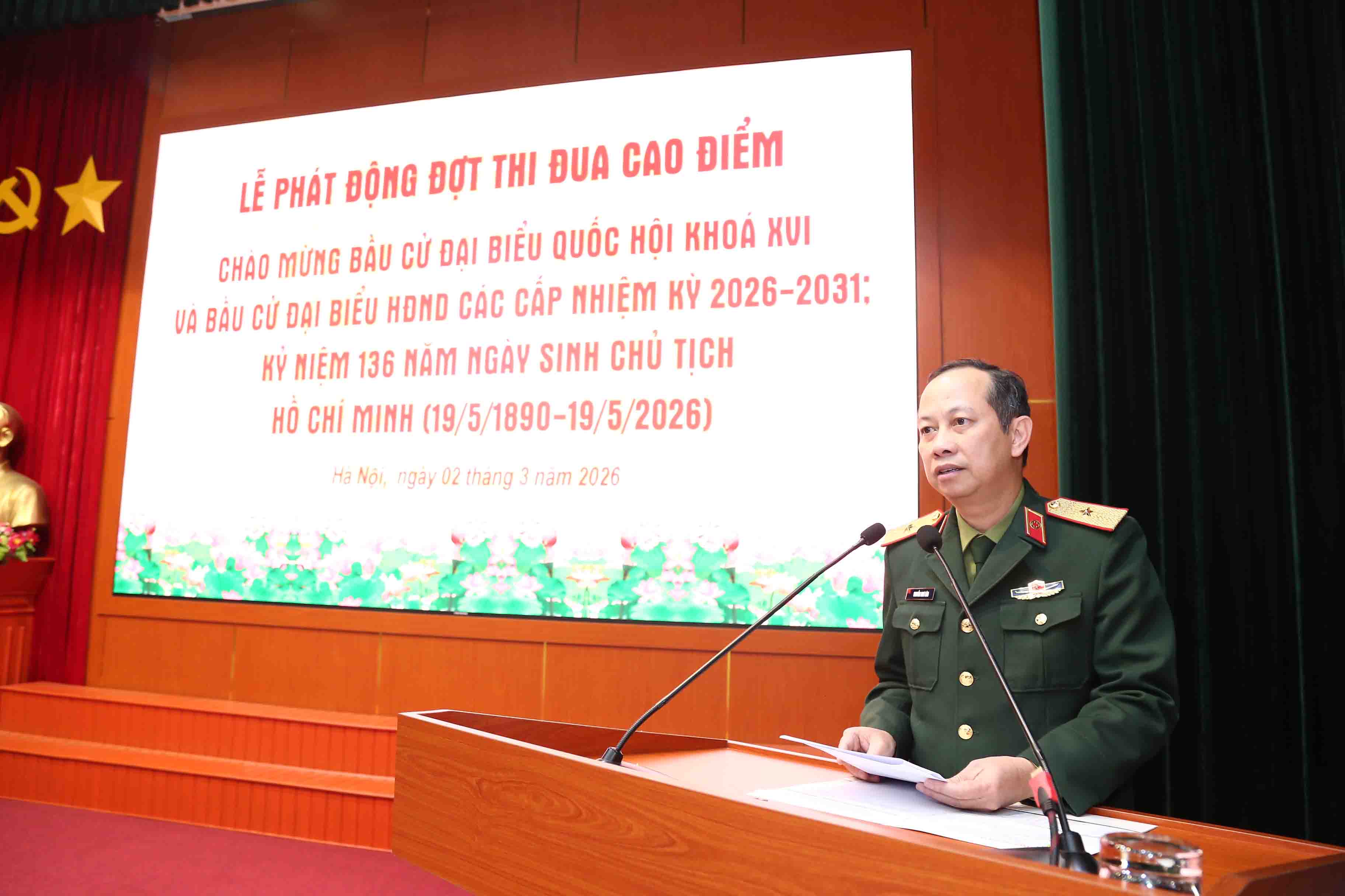 Bệnh viện Bỏng Quốc gia Lê Hữu Trác phát động đợt thi đua cao điểm chào mừng bầu cử đại biểu Quốc hội khóa XVI và kỷ niệm 136 năm Ngày sinh Chủ tịch Hồ Chí Minh