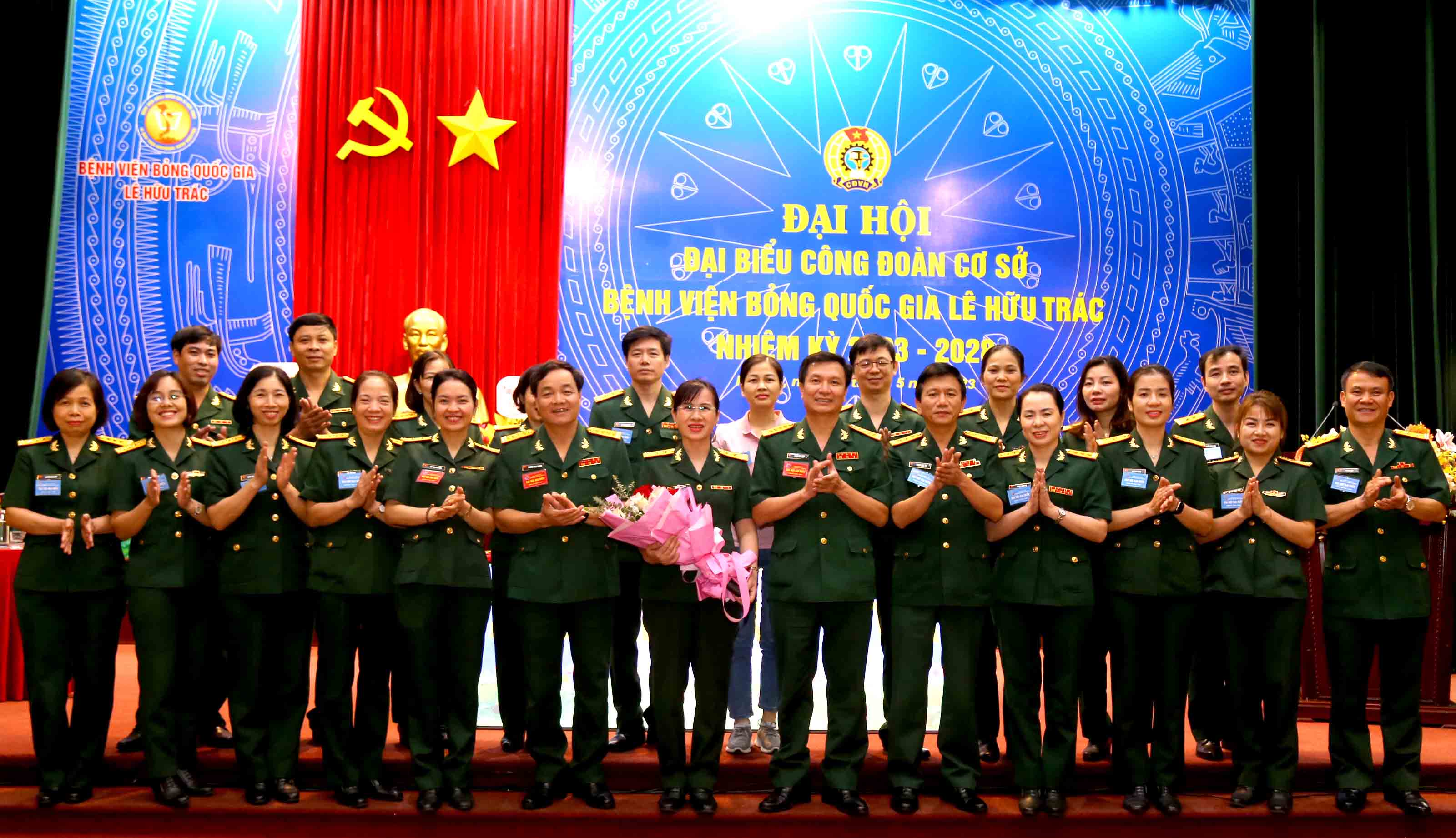 Bệnh viện Bỏng Quốc gia Lê Hữu Trác tổ chức Đại hội công đoàn cơ sở nhiệm kỳ 2023 - 2028