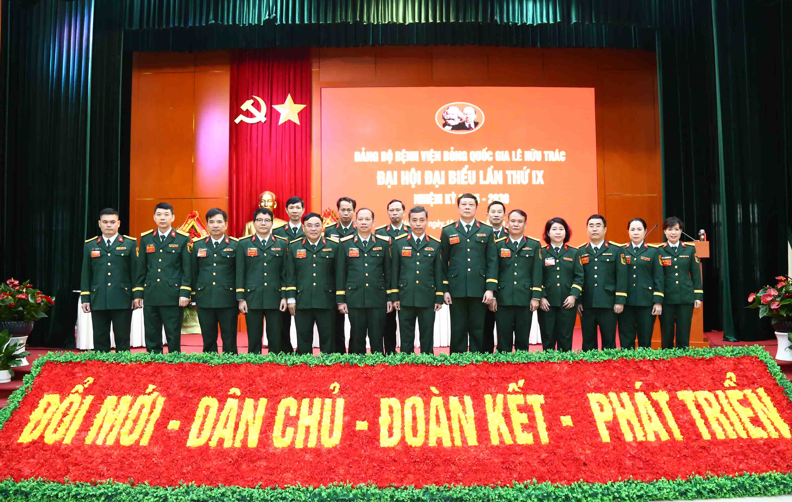Bệnh viện Bỏng Quốc gia Lê Hữu Trác tổ chức thành công Đại hội đại biểu Đảng bộ khóa IX nhiệm kỳ 2025 - 2030
